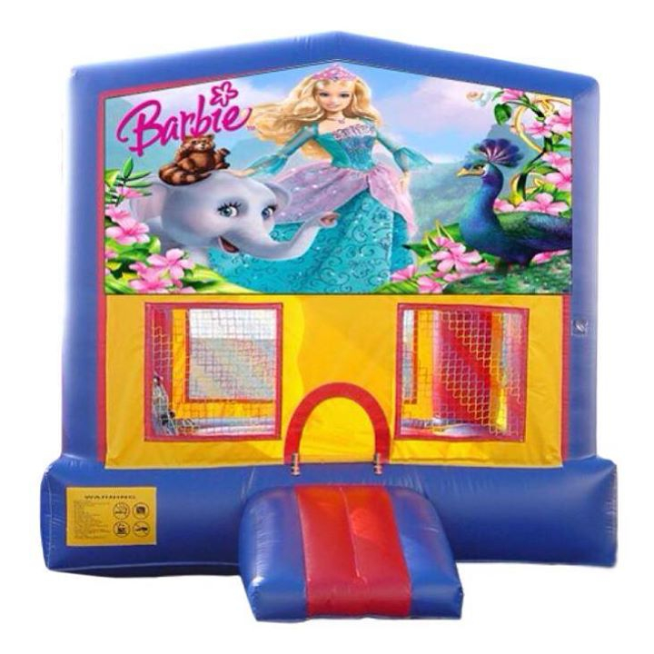 barbie inflatable house